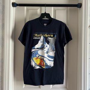 Disneyland Matterhorn Retro Design Tshirt